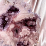 Esté Crystals crystal Alana Pink Amethyst Slab with Stand