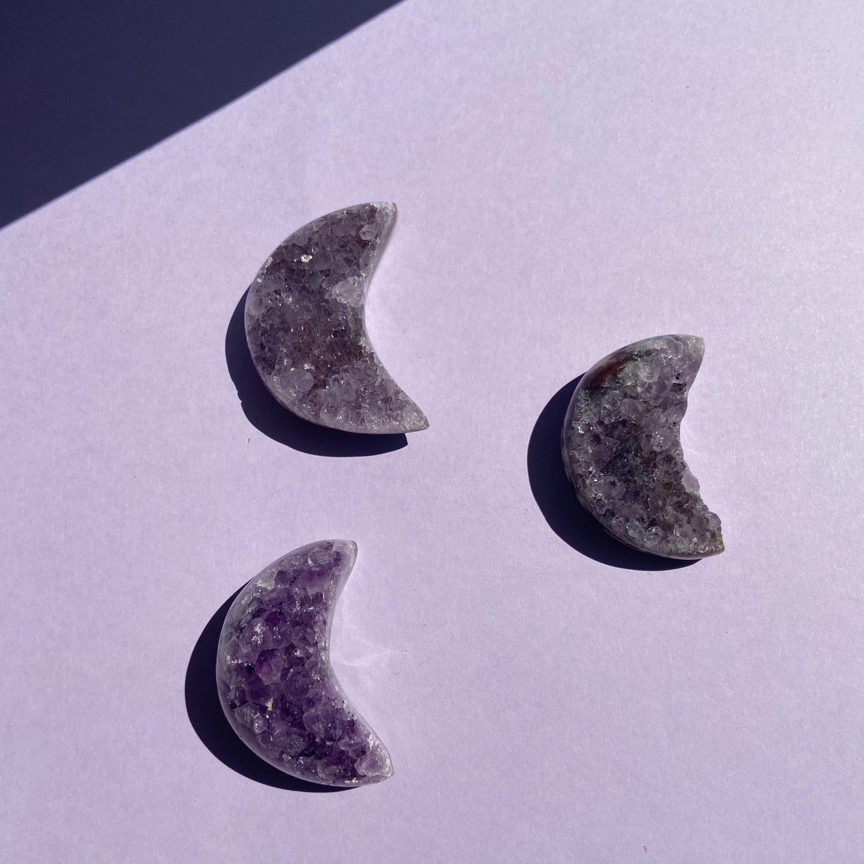 Esté Crystals crystal Amethyst Moons