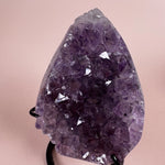 Esté Crystals crystal Amethyst with Hematite Teardrop