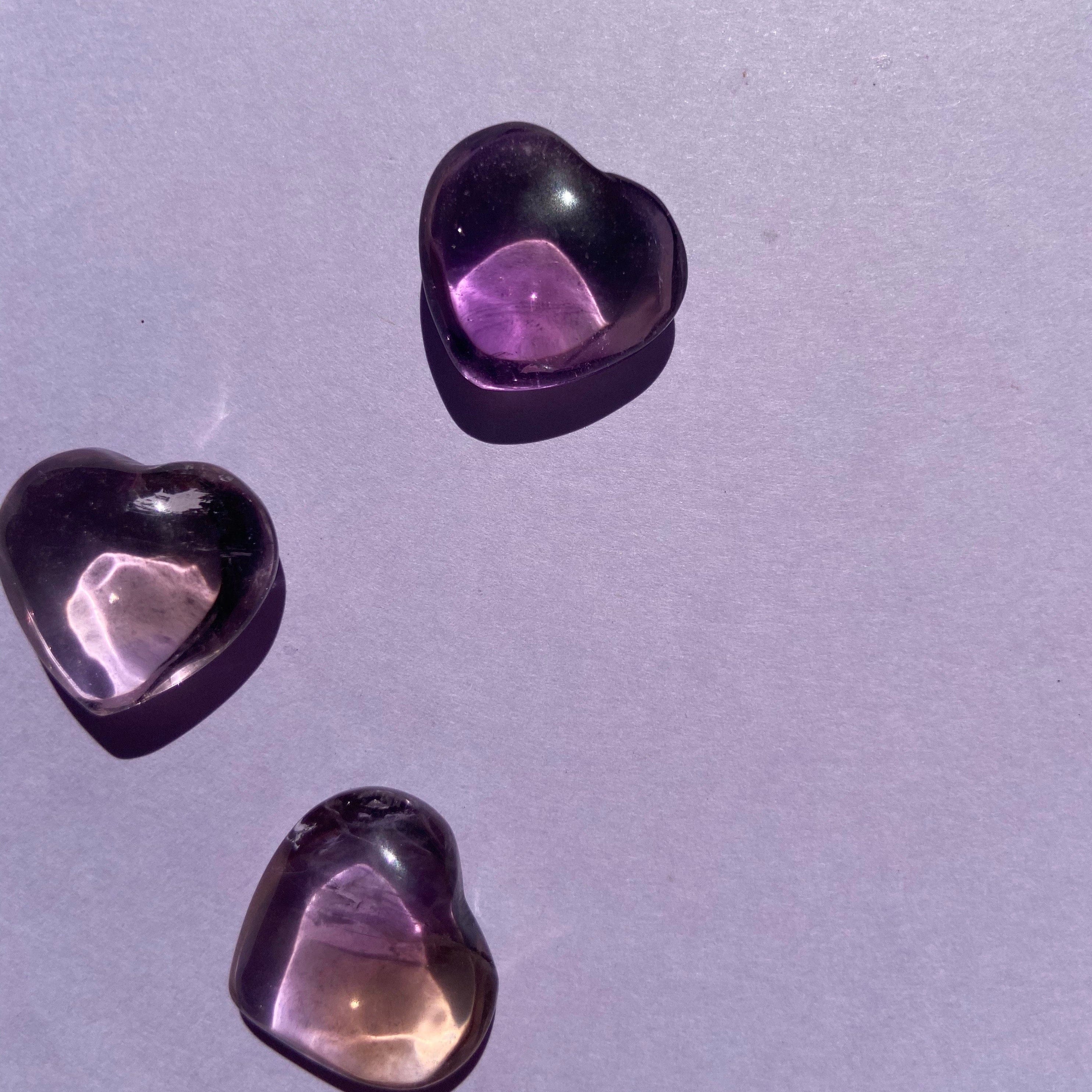 Esté Crystals crystal Ametrine Mini Hearts