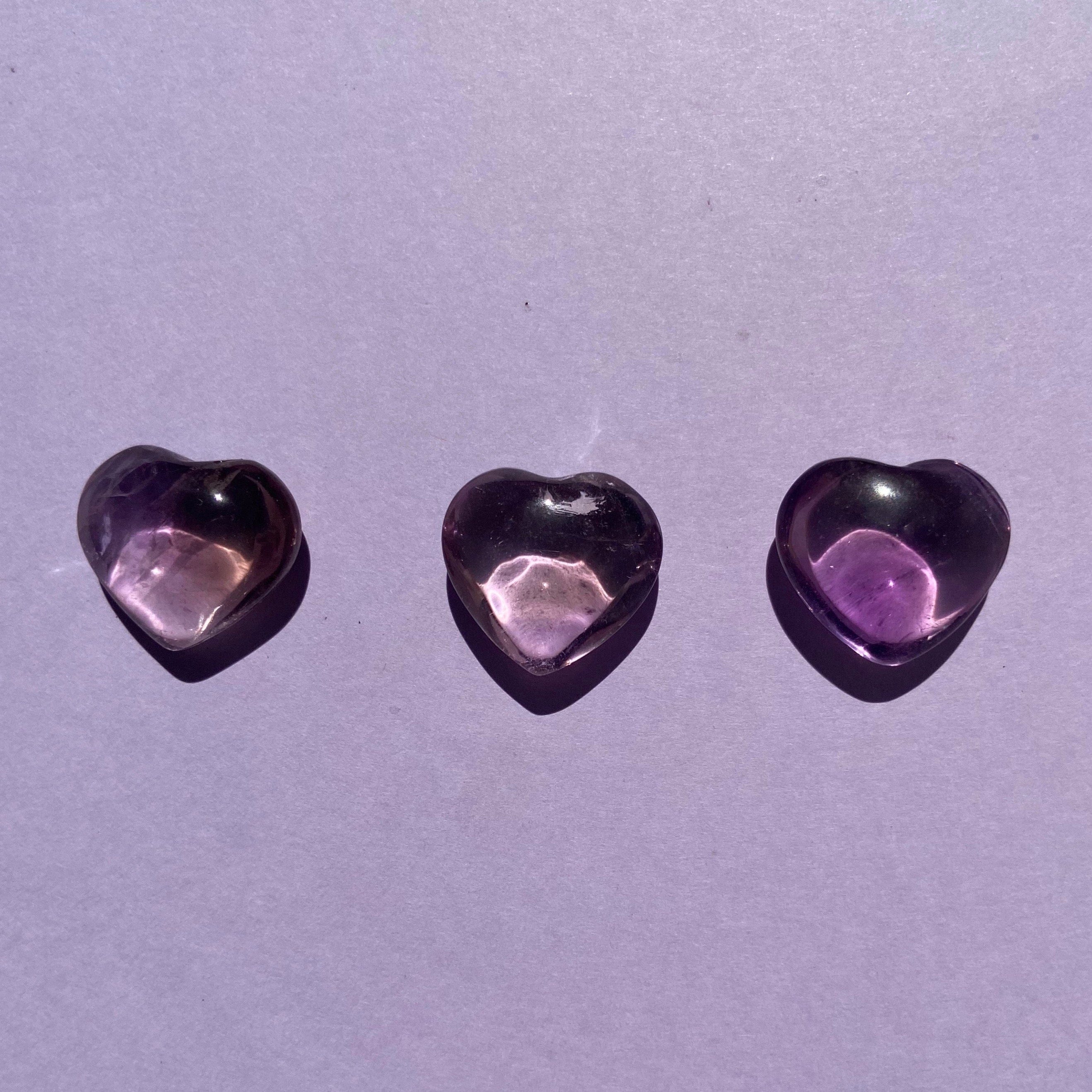 Esté Crystals crystal Ametrine Mini Hearts