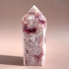 Esté Crystals crystal Atlas Pink Amethyst Tower