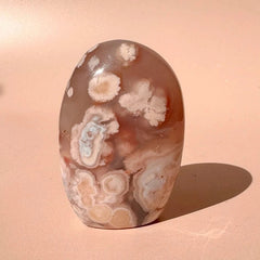 Esté Crystals crystal Aurora Flower Agate Freeform