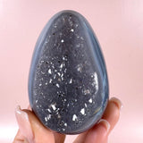 Esté Crystals crystal Banded Agate Egg