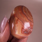 Esté Crystals crystal Banded Carnelian Palm