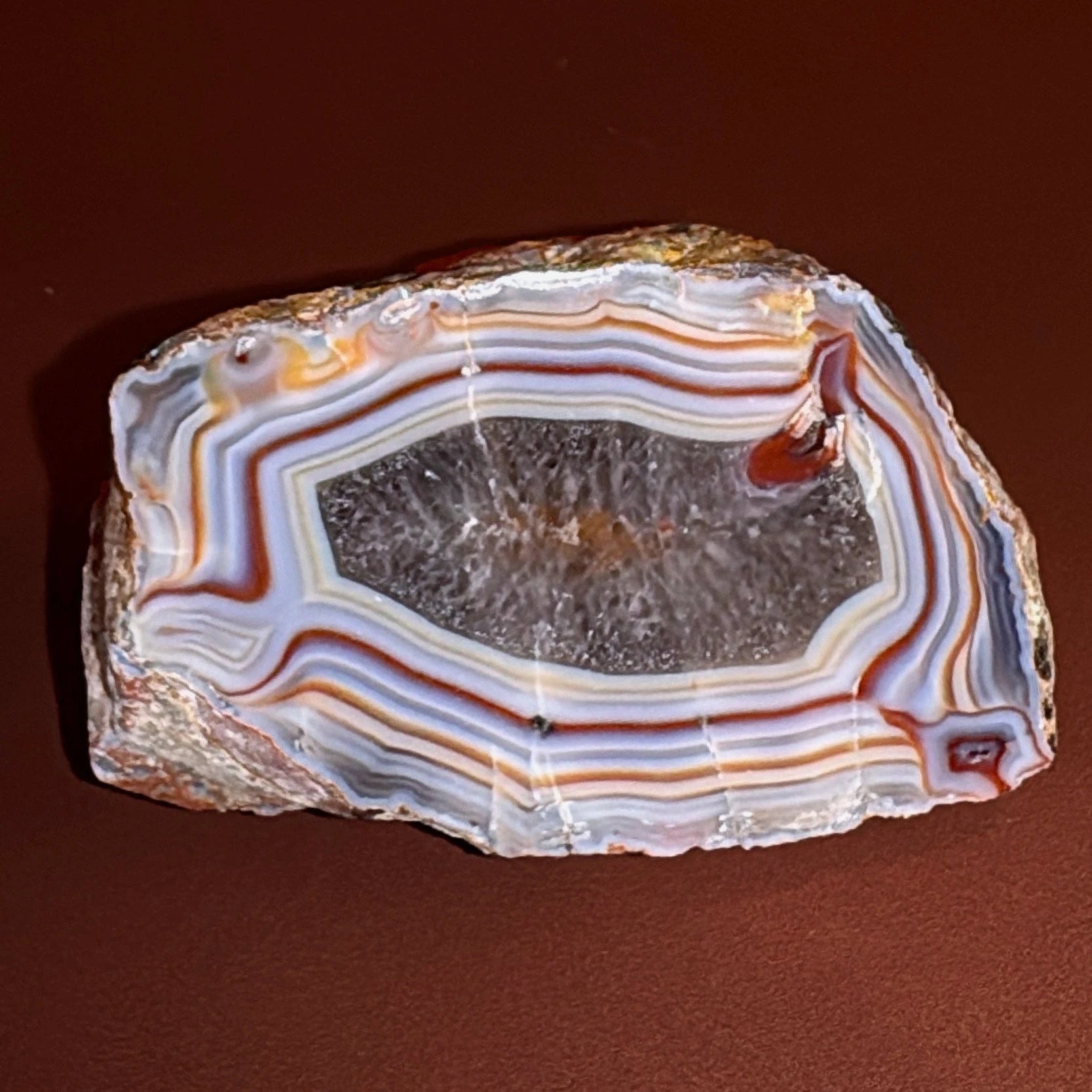 Esté Crystals crystal Banded Malawi Agate