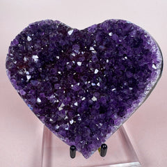 Esté Crystals crystal Berry Amethyst Heart