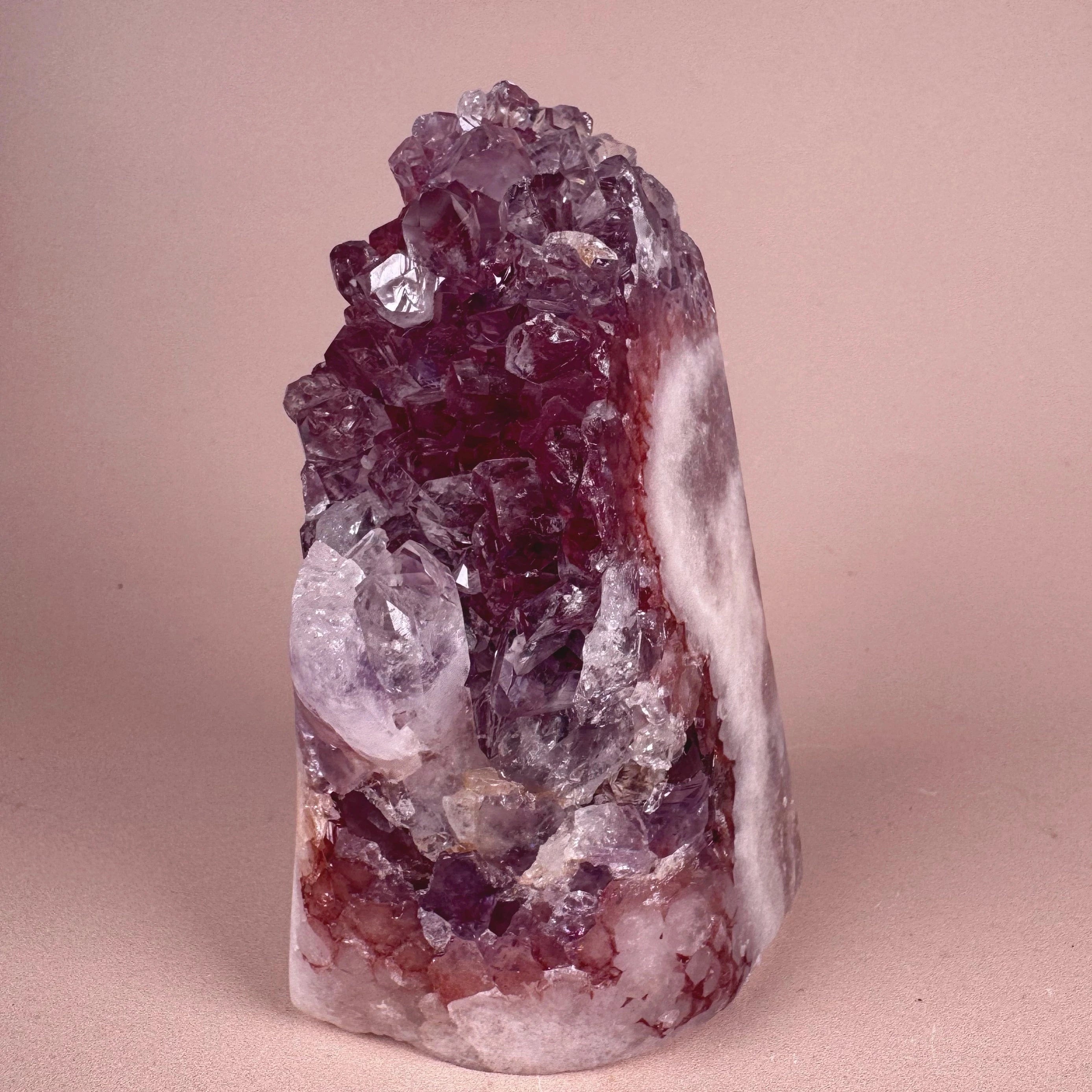 Esté Crystals crystal Berry Pink Amethyst Tower