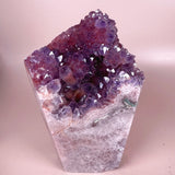 Esté Crystals crystal Bertha Pink Amethyst Statement Tower