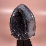 Esté Crystals crystal Black Amethyst with Stand