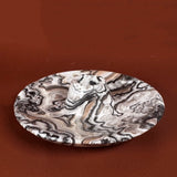 Esté Crystals crystal Black and White Incense Holder