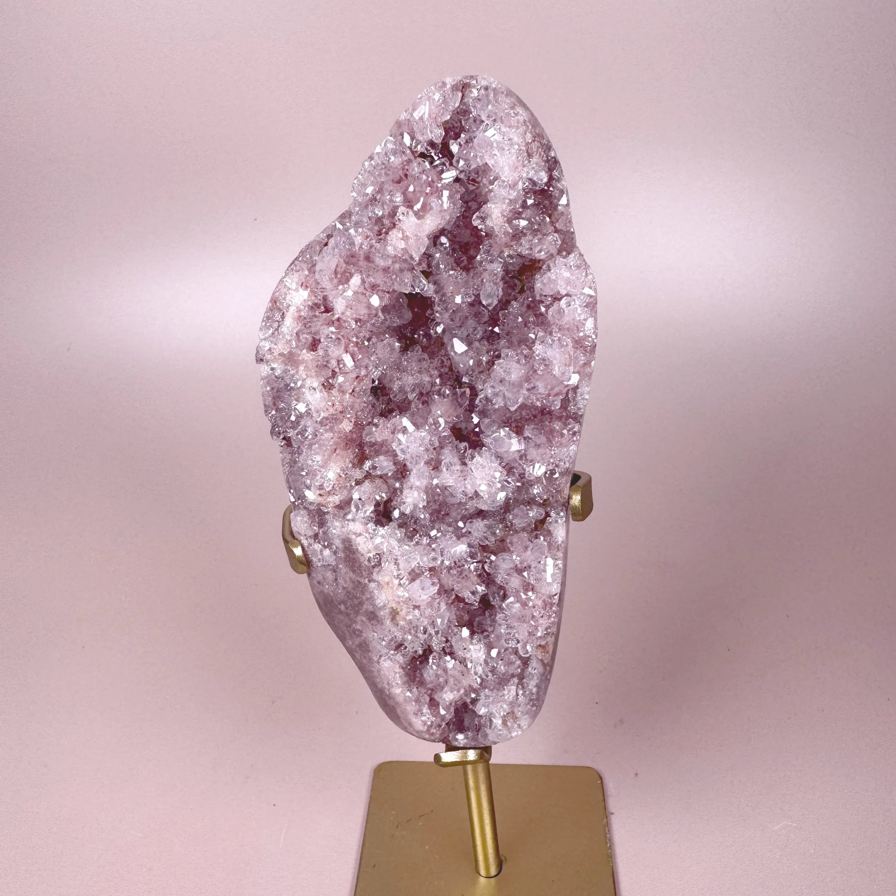 Esté Crystals crystal Bloom Pink Amethyst Freeform