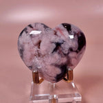 Esté Crystals crystal Blue Flower Agate Heart
