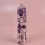 Esté Crystals crystal Blue Flower Agate Tower