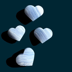 Esté Crystals crystal Blue Lace Hearts
