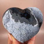 Esté Crystals crystal Blue Sugar Amethyst Heart