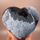 Esté Crystals crystal Blue Sugar Amethyst Heart