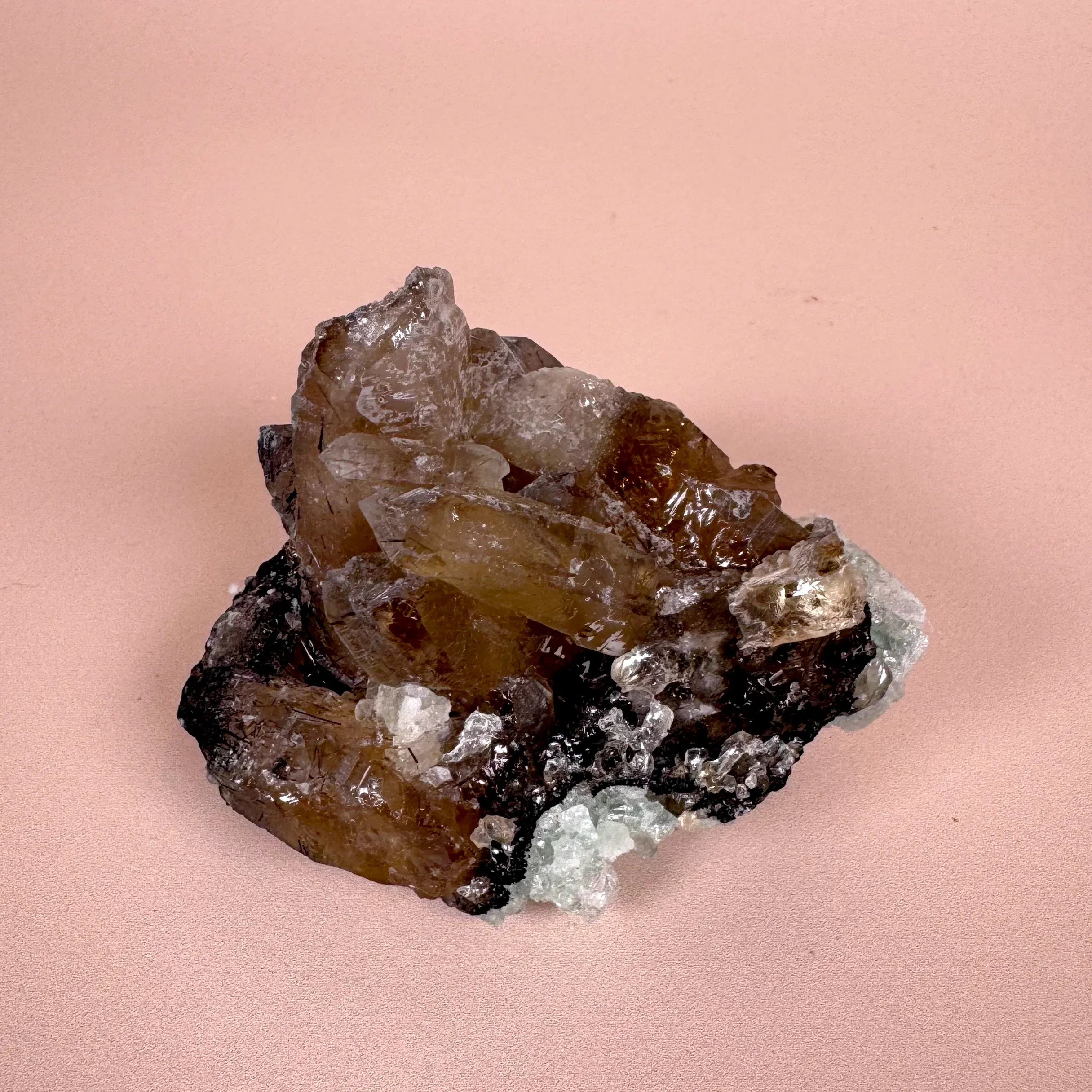 Esté Crystals crystal Blue Tourmaline x Aquamarine x Citrine