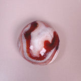 Esté Crystals crystal Carnelian Banded Palm Stone