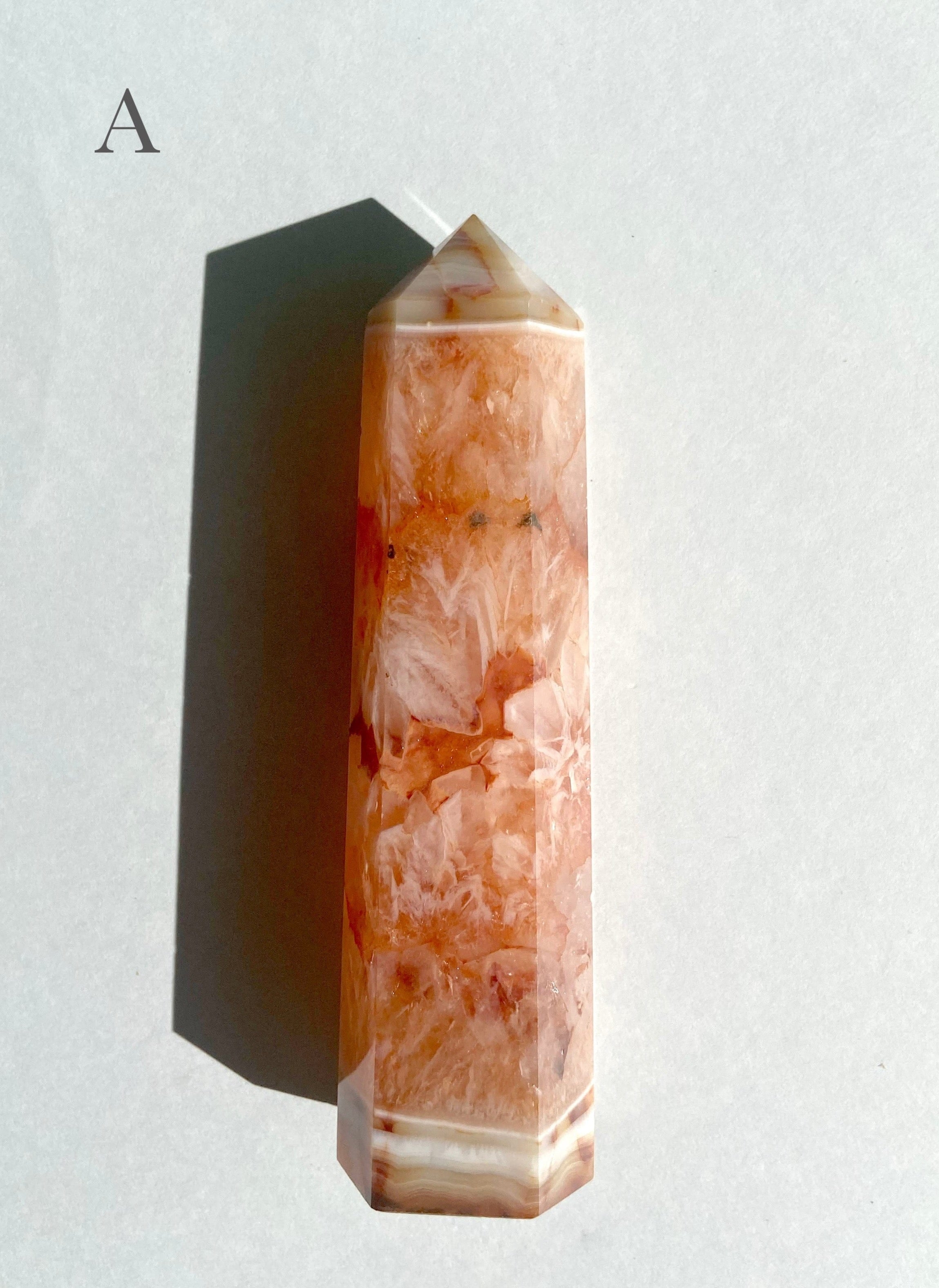 Esté Crystals crystal Carnelian Crystal Towers