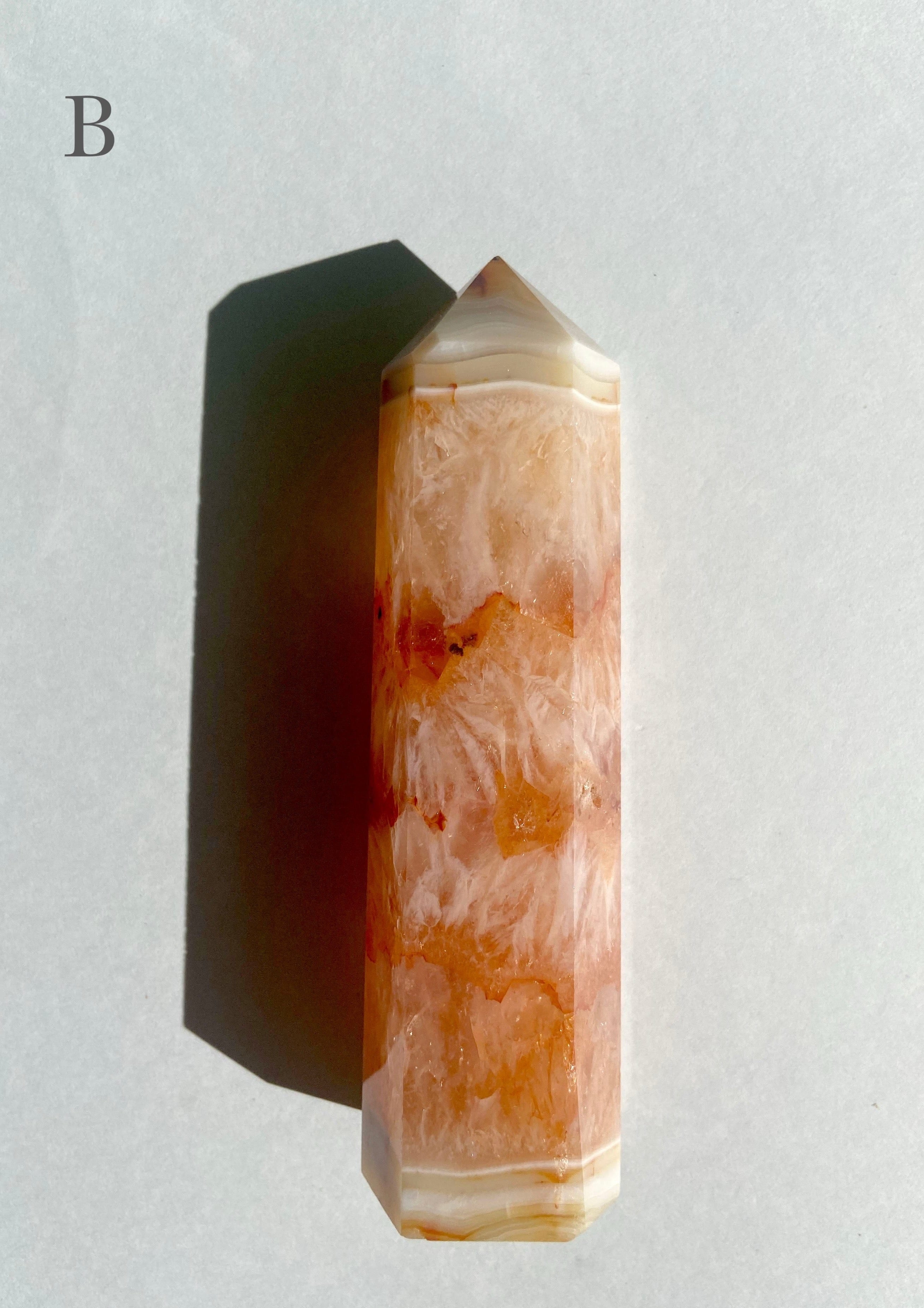 Esté Crystals crystal Carnelian Crystal Towers