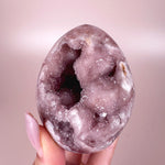 Esté Crystals crystal Charlotte Pink Amethyst Egg