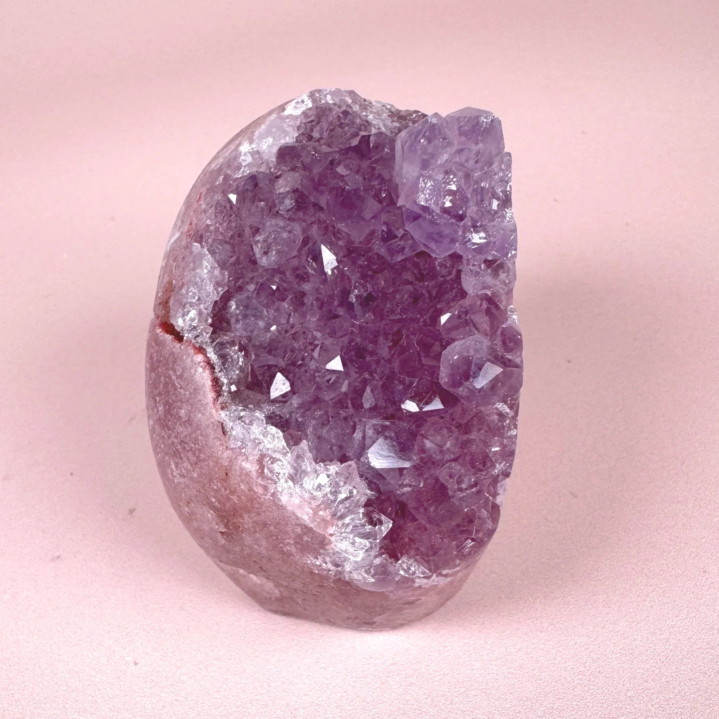 Esté Crystals crystal Charlotte Pink Amethyst Freeform