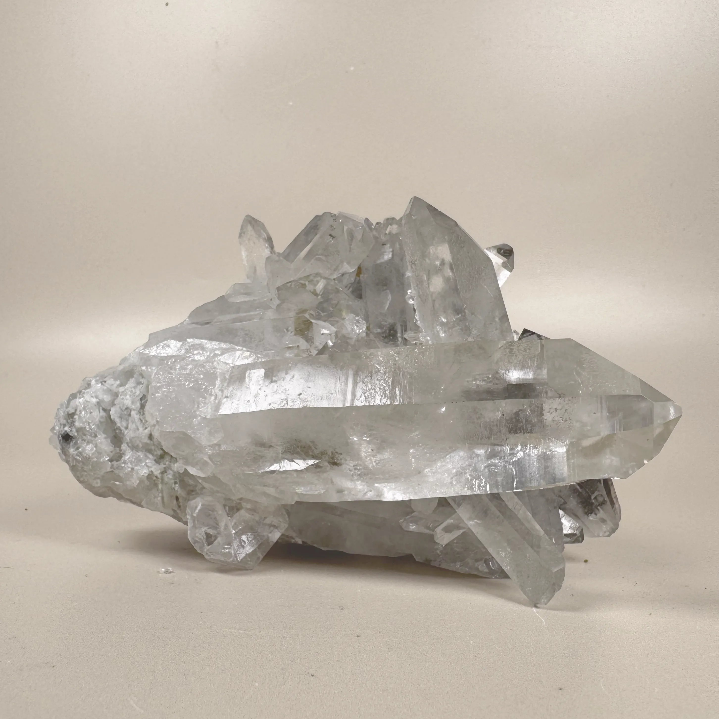 Esté Crystals crystal Chlorite Quartz Cluster_este crystals