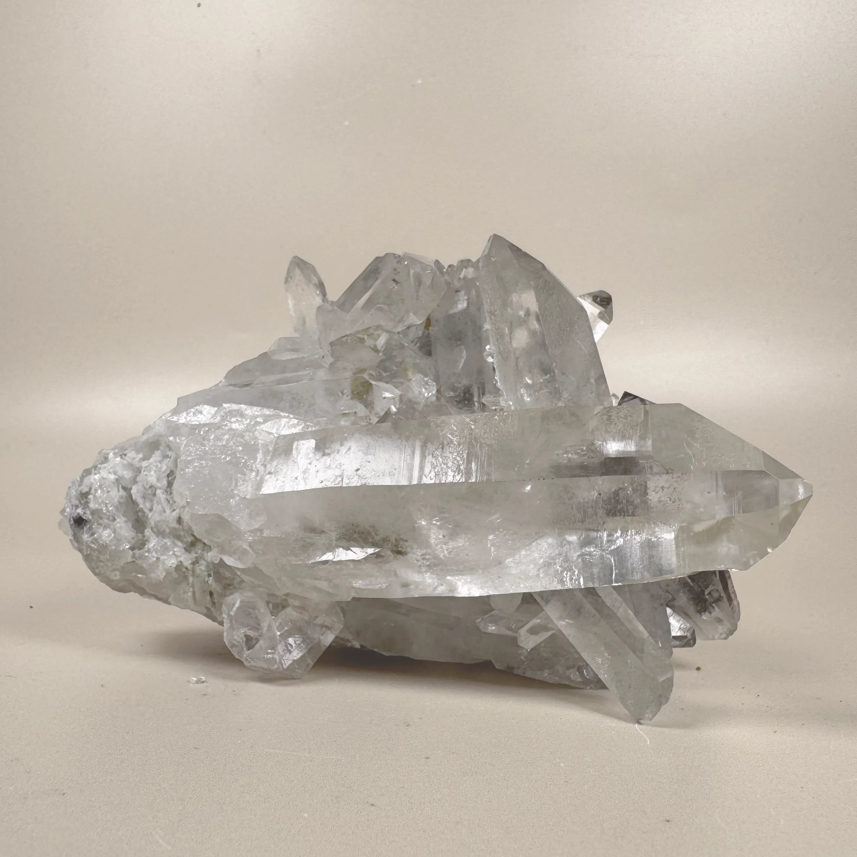 Esté Crystals crystal Chlorite Quartz Cluster_este crystals