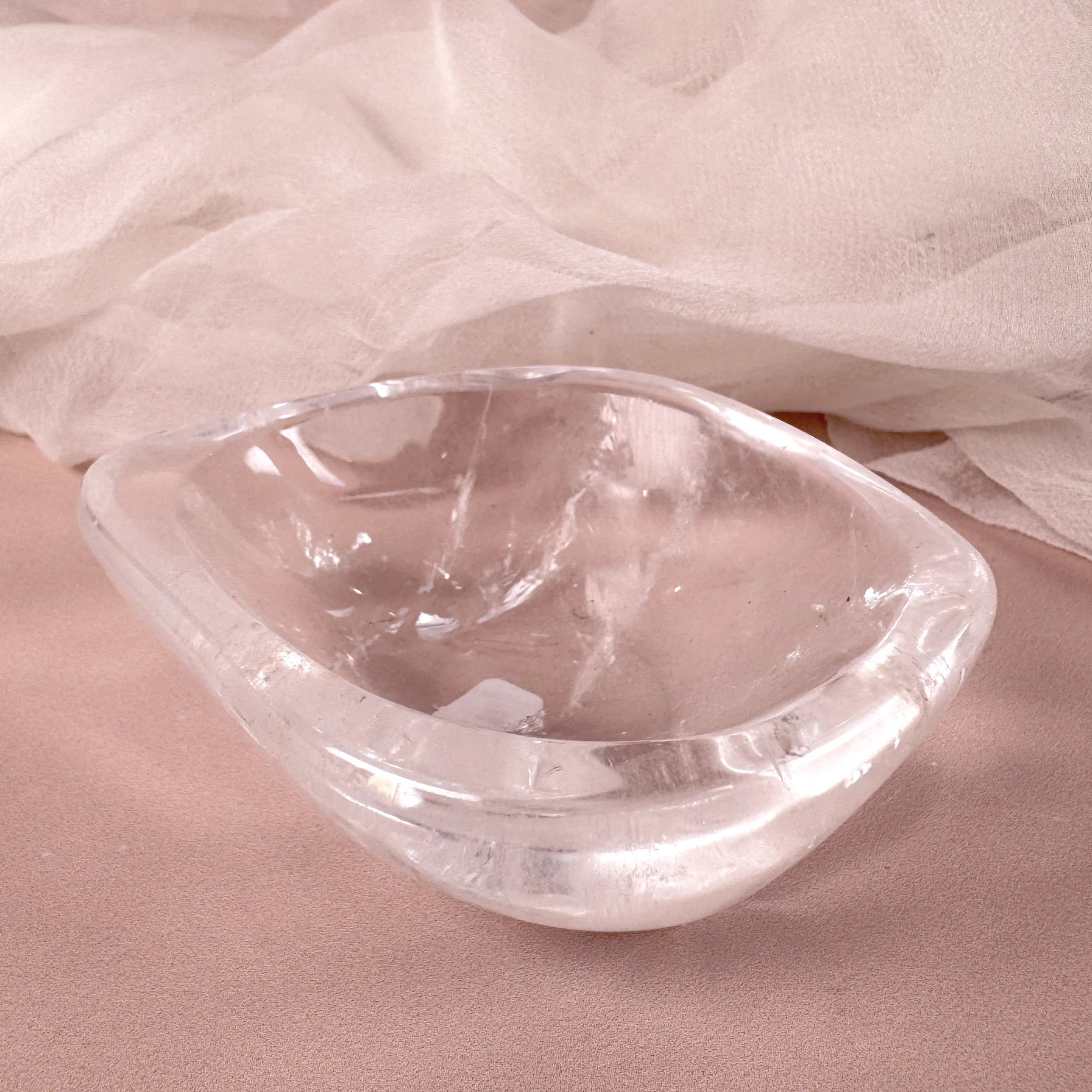 Esté Crystals crystal Clear Quartz Mini Bowl