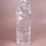 Esté Crystals crystal Clear Quartz Statement Rainbow Filled Tower