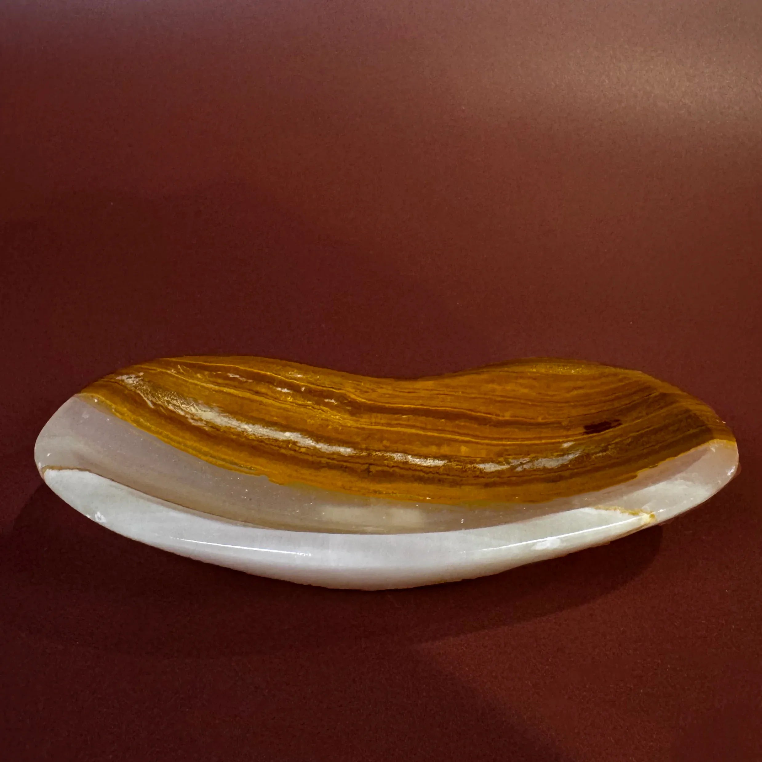 Esté Crystals crystal Cognac Onyx Dish