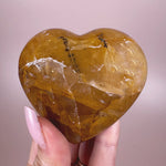 Esté Crystals crystal Dendritic Golden Healer Heart