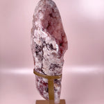 Esté Crystals crystal Double Sided Peachy Pink Amethyst Freeform