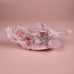 Esté Crystals crystal Double Sided Pink Himalayan Quartz with Chlorite Inclusions