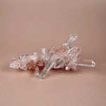 Esté Crystals crystal Double Sided Pink Himalayan Quartz with Chlorite Inclusions