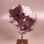 Esté Crystals crystal Double Sided Rosetta Pink Amethyst with Stand