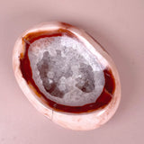 Esté Crystals crystal Druzy Orca Agate Carnelian Bowl