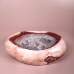 Esté Crystals crystal Druzy Orca Agate Carnelian Bowl
