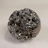 Esté Crystals crystal Druzy Pyrite Sphere