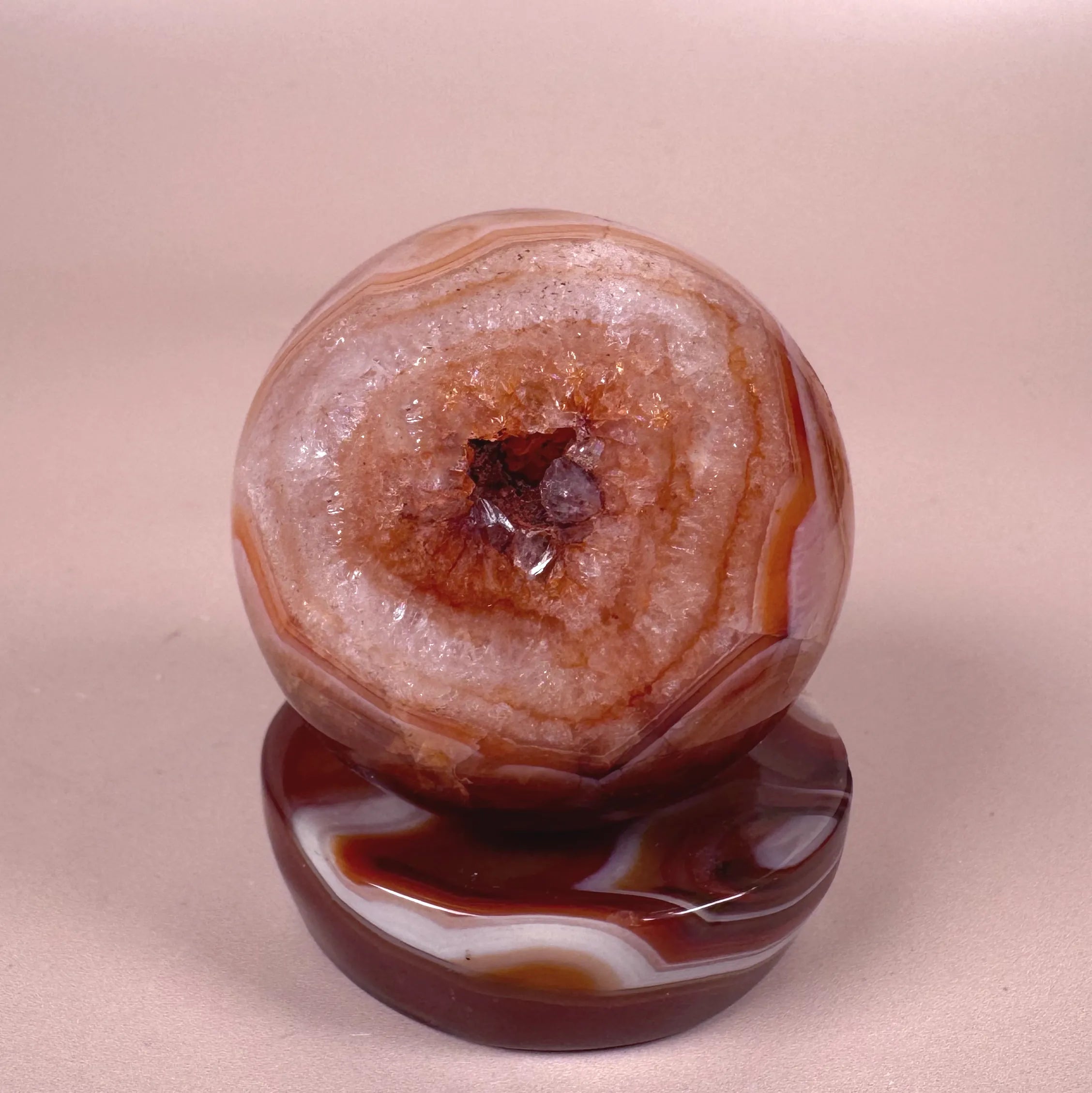 Esté Crystals crystal Elia Carnelian Sphere