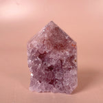Esté Crystals crystal Eliana Pink Amethyst Tower