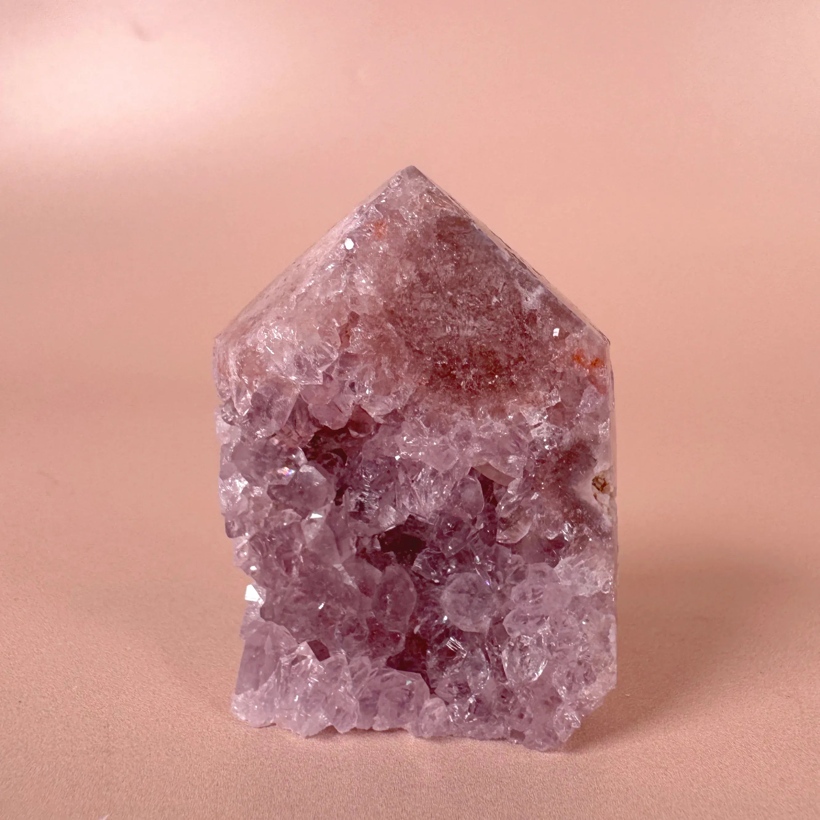 Esté Crystals crystal Eliana Pink Amethyst Tower