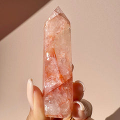 Esté Crystals crystal Fire Quartz Tower