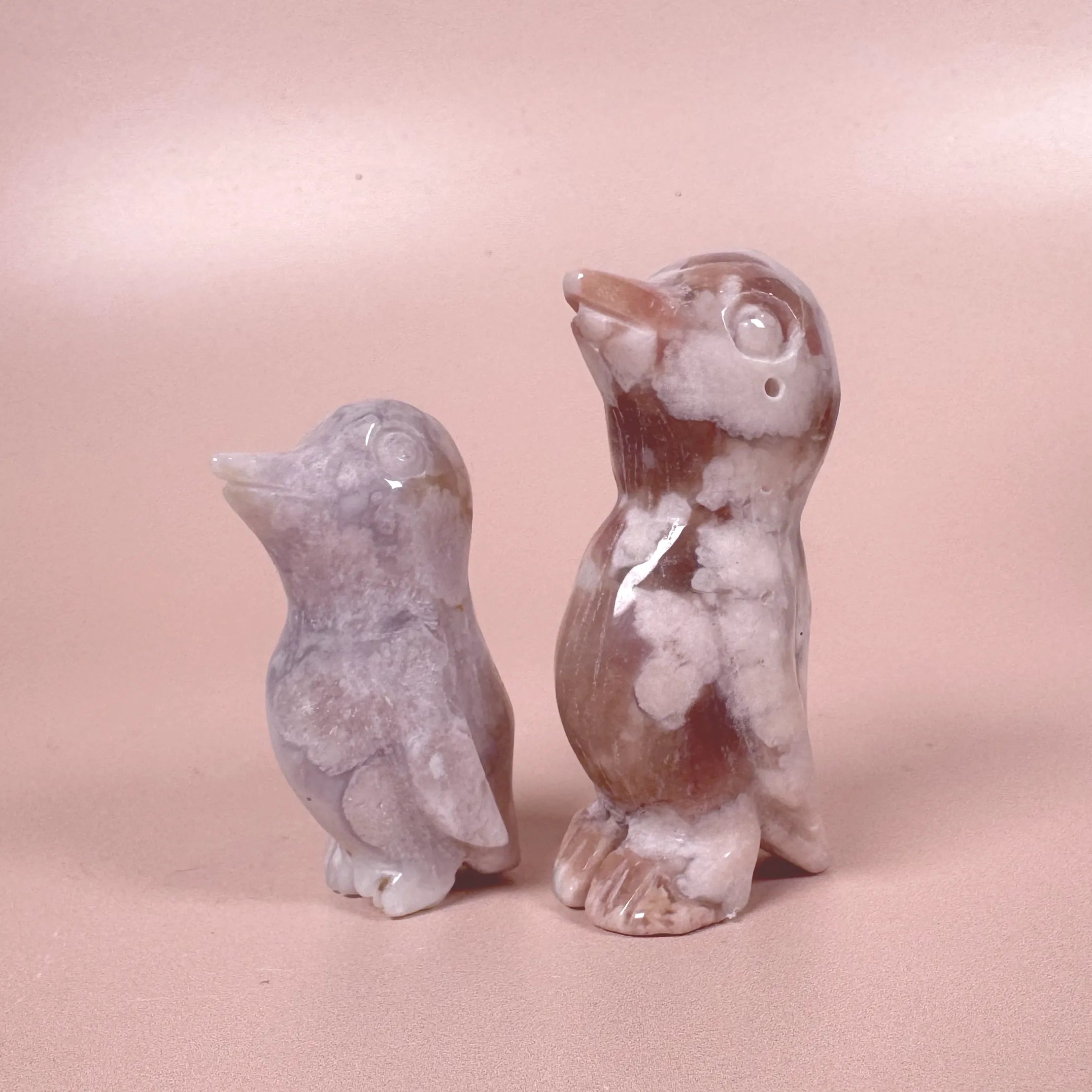 Esté Crystals crystal Flower Agate Penguin