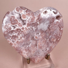 Esté Crystals crystal Flower Agate Pink Amethyst Heart