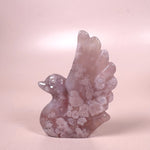 Esté Crystals crystal Flower Agate Swan