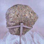 Esté Crystals crystal Flowery Amethyst Slab with Stand