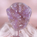 Esté Crystals crystal Flowery Amethyst Slab with Stand