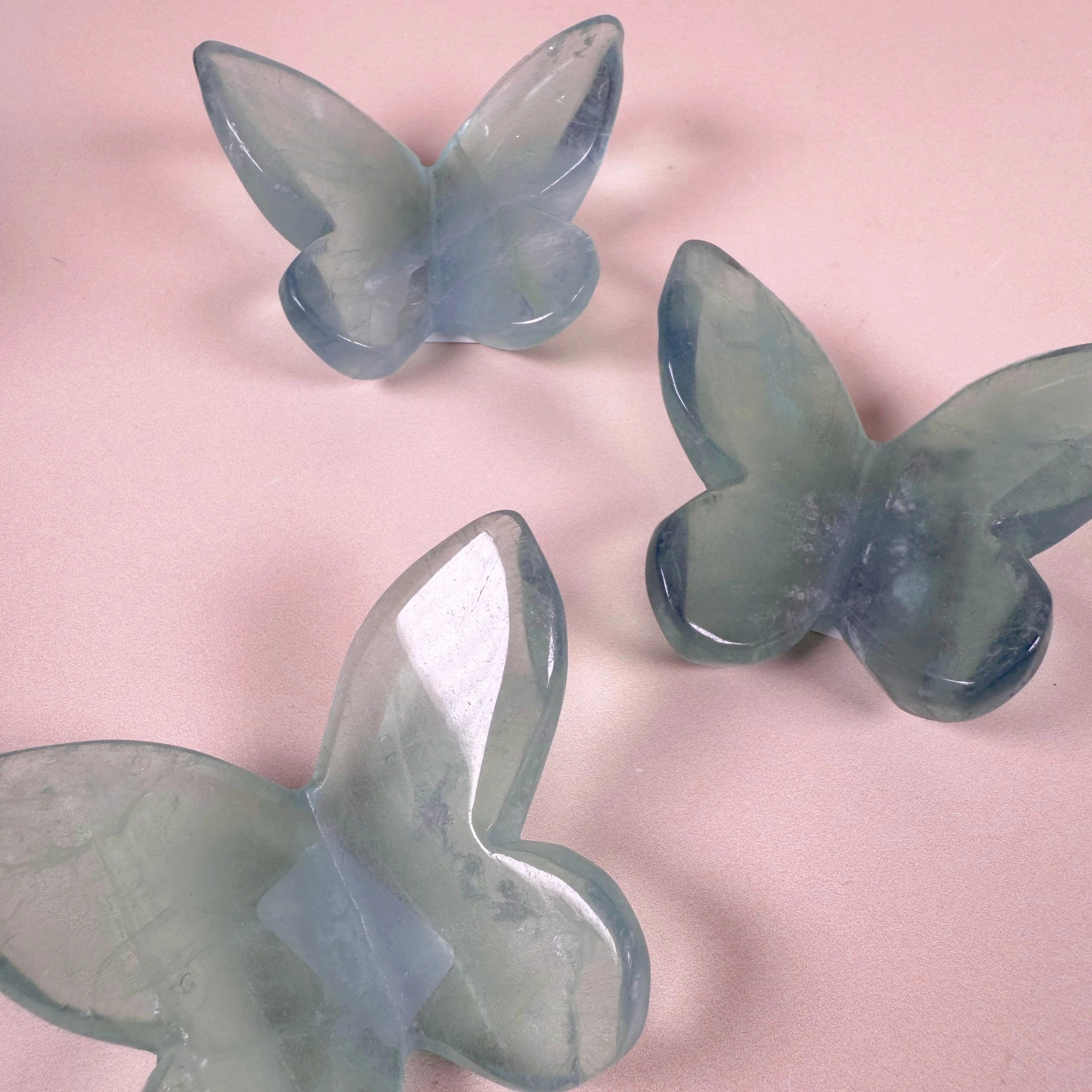 Esté Crystals crystal Fluorite Butterfly